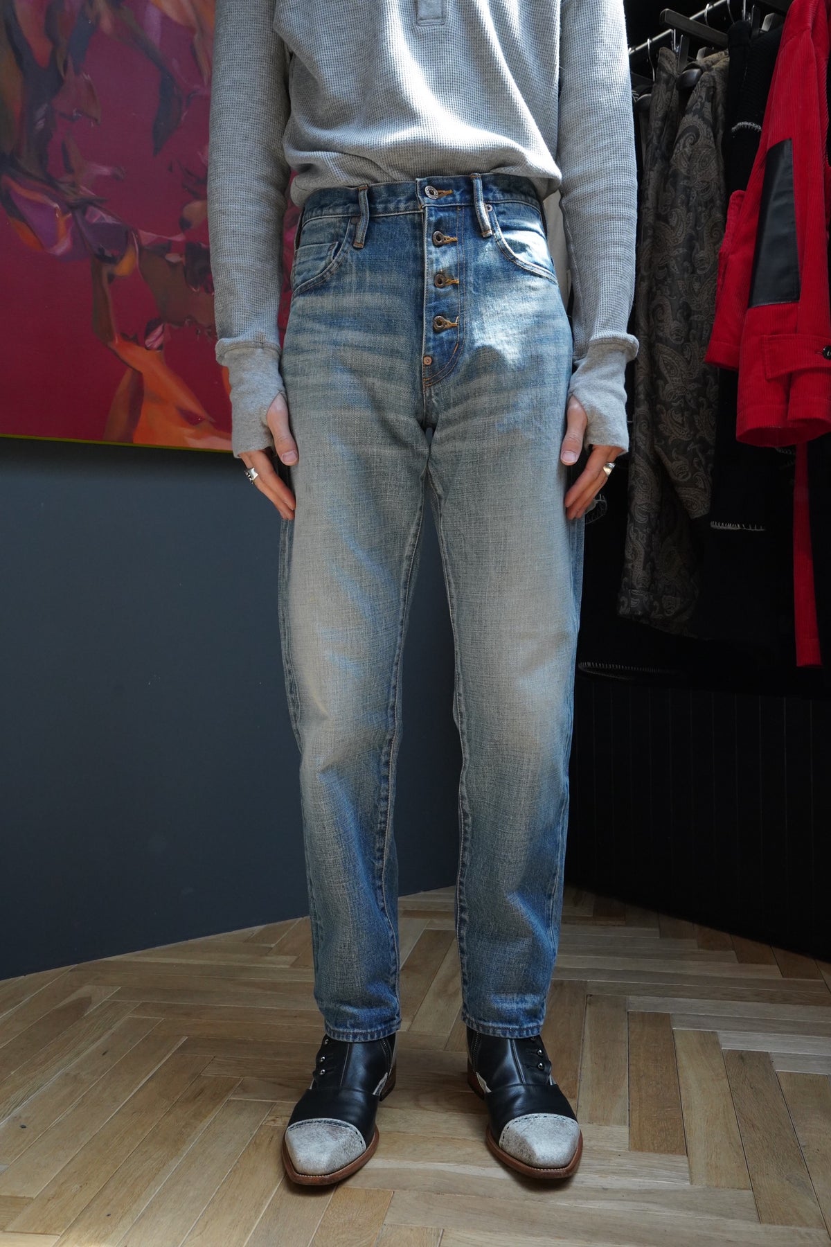 SUGARHILL（シュガーヒル）のTYPE 502 FAED DENIM PANTS(デニム)の通販