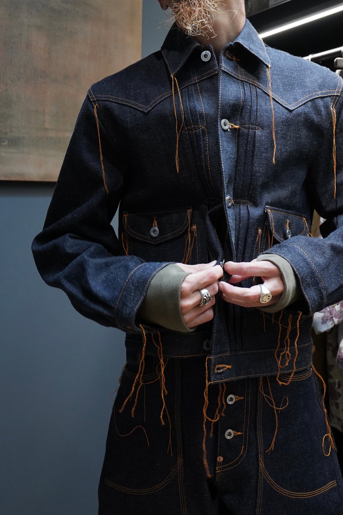 シュガーヒル Loose Thread Denim Jacket ieeu.ir