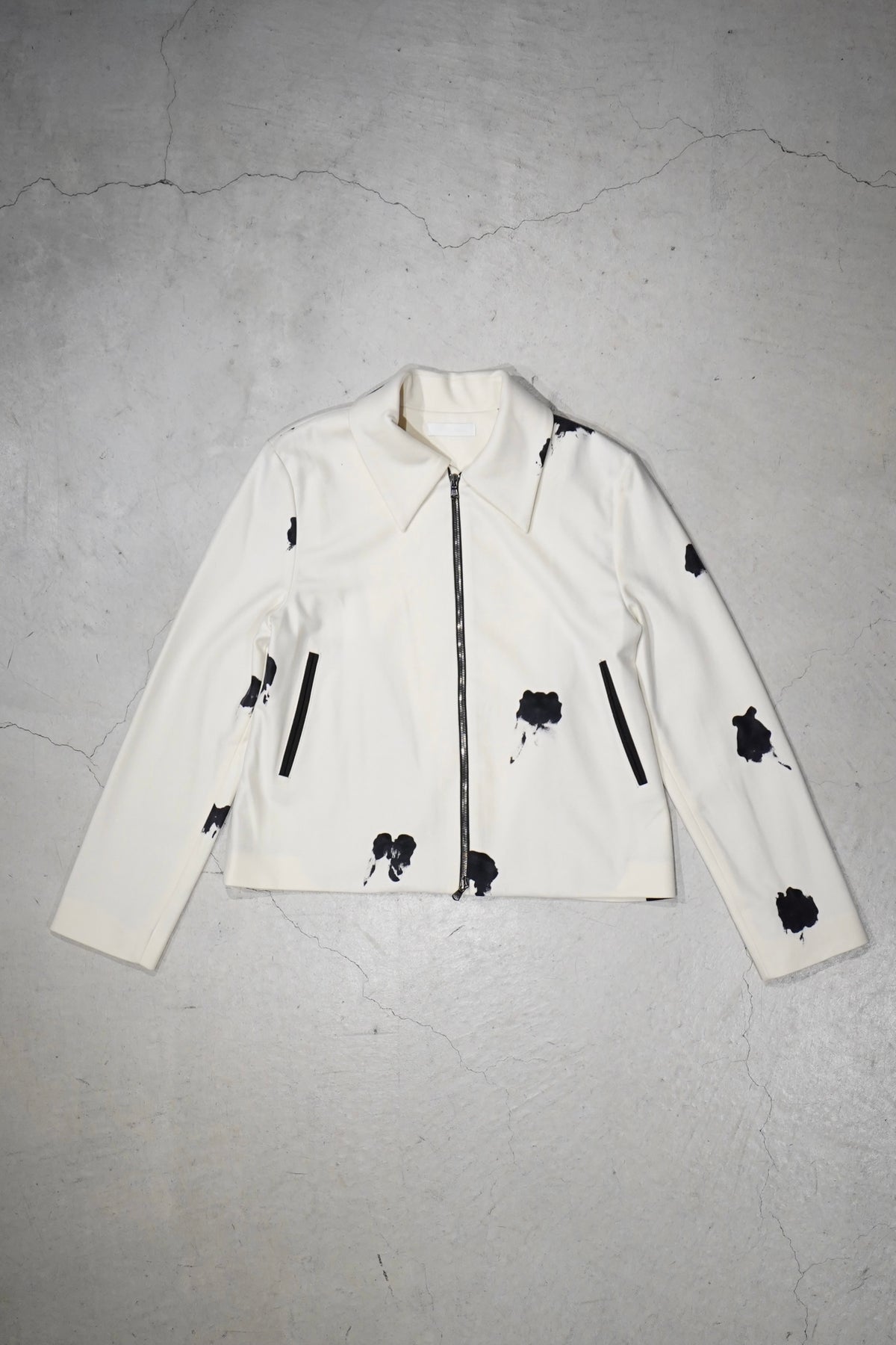 Nobuyuki Matsui(ノブユキ マツイ)のZip up Blouson (WHITE)(ブルゾン