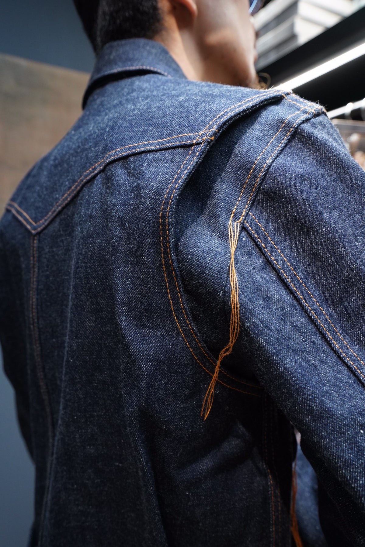 SUGARHILL LOOSE THREAD DENIM JACKET アウター | endageism.com