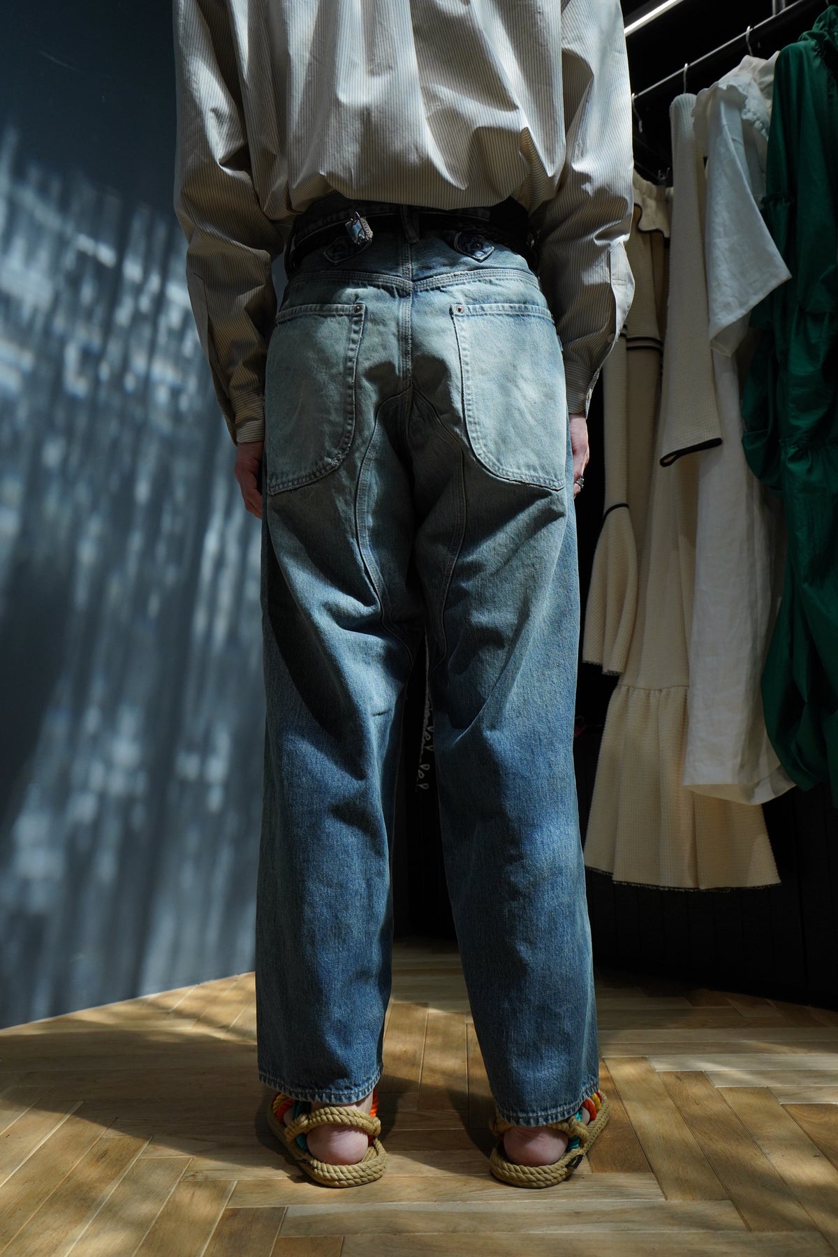 再再再..販 sugarhill OILEDFADE DOUBLE KNEE DENIM | alamiah.edu.sa