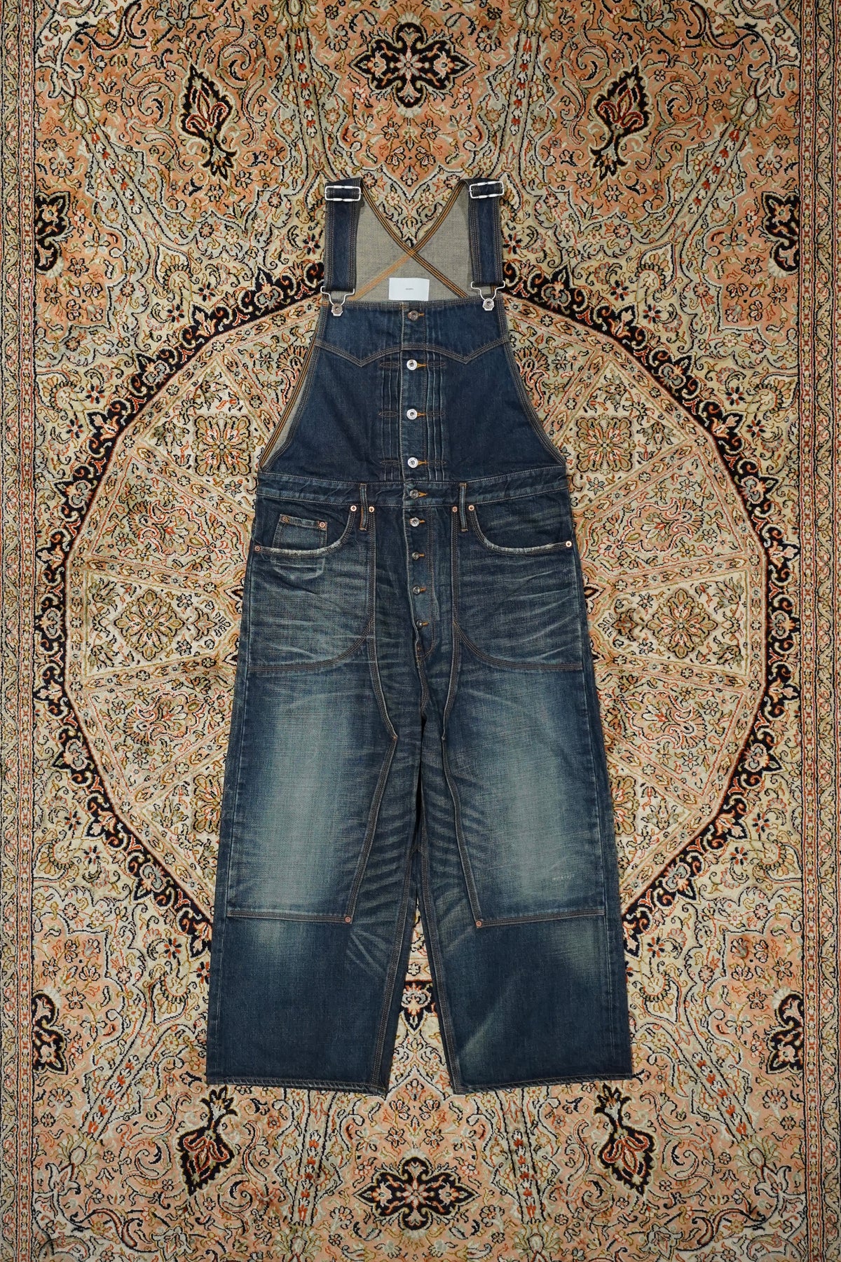 SUGARHILL(シュガーヒル)のMULTI FADE DENIM OVERALL(FADED INDIGO