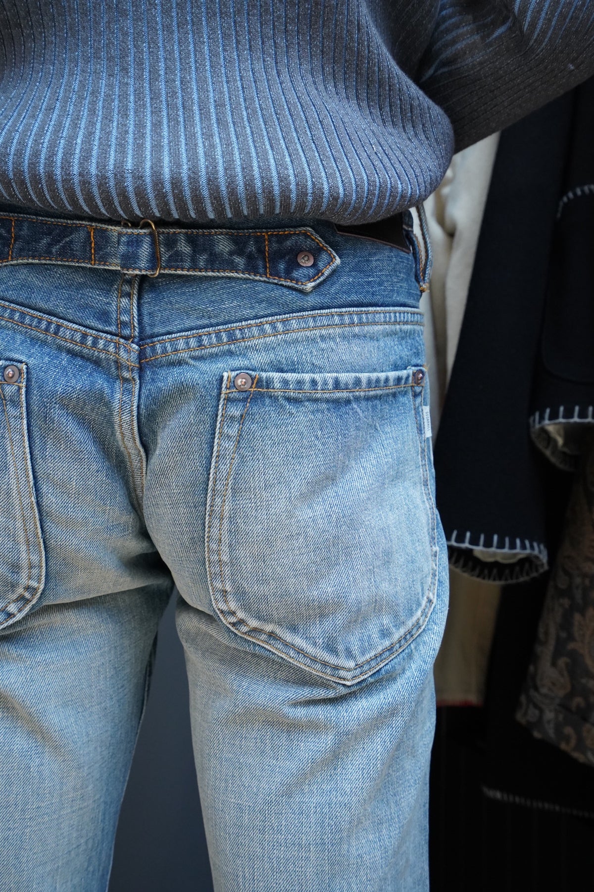 シュガーヒル FADED BELL BOTTOM DENIM PANTS 30 smcint.com