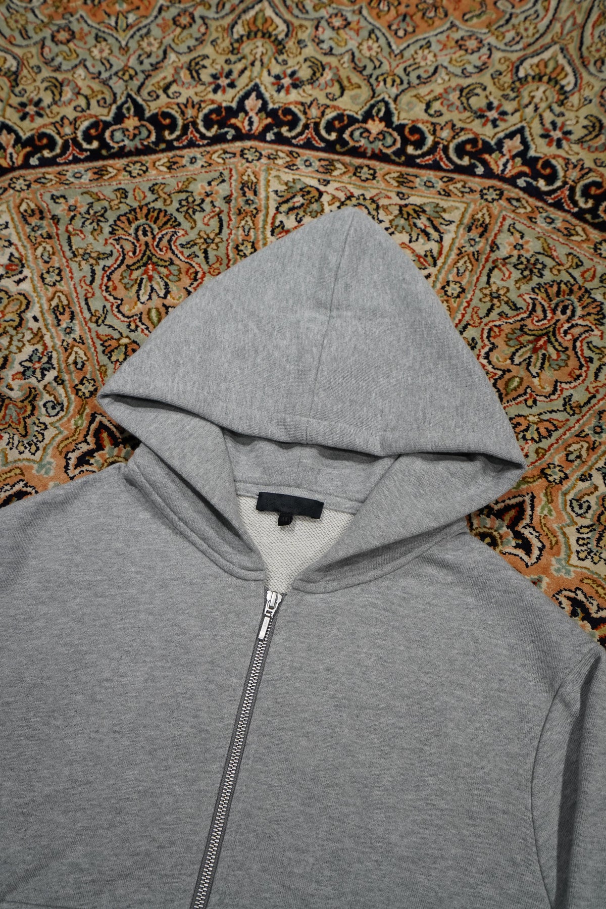 メール便可 2セットまで omar afridi RIVETED ZIP HOODIE - 通販