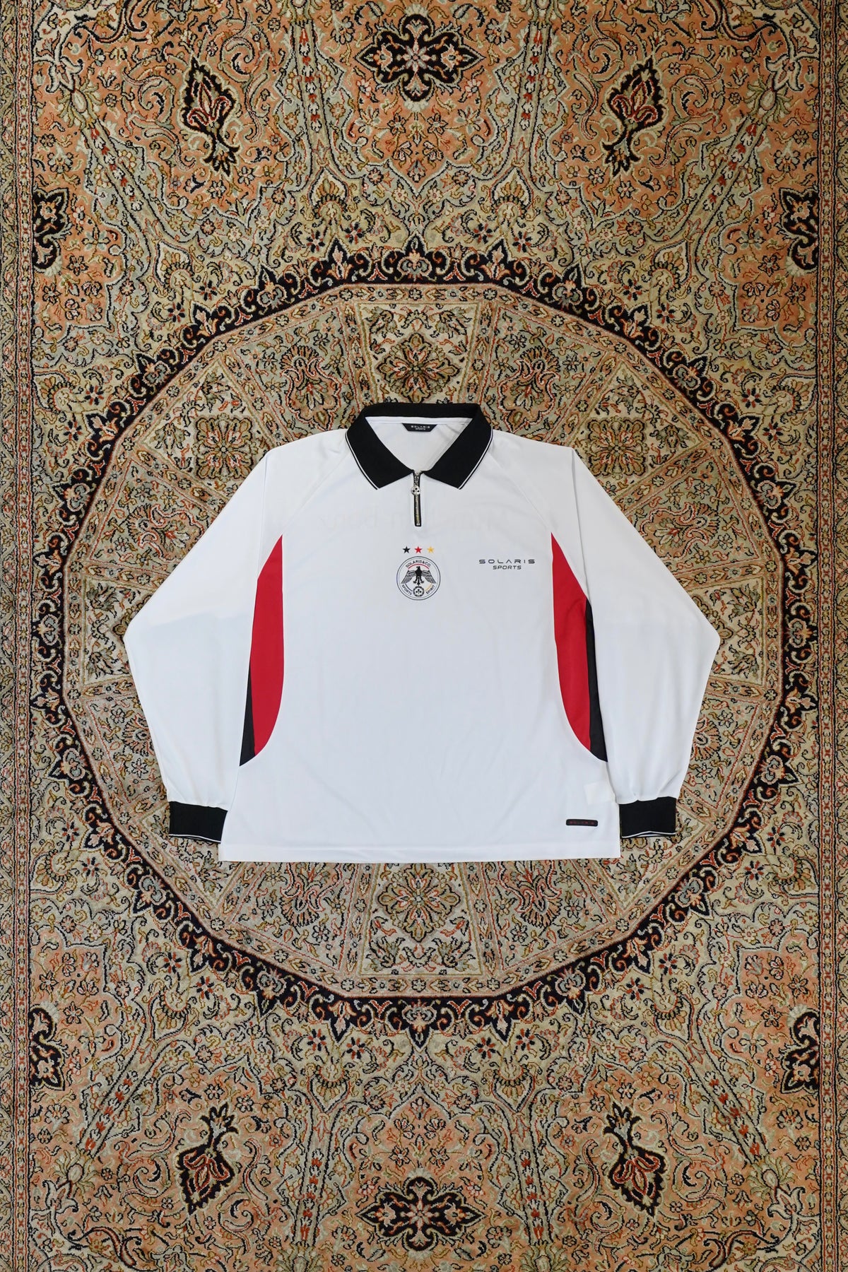 SOLARIS&Co.(ソラリスアンドコー)のL/S FOOTBALL SHIRT(WHITE