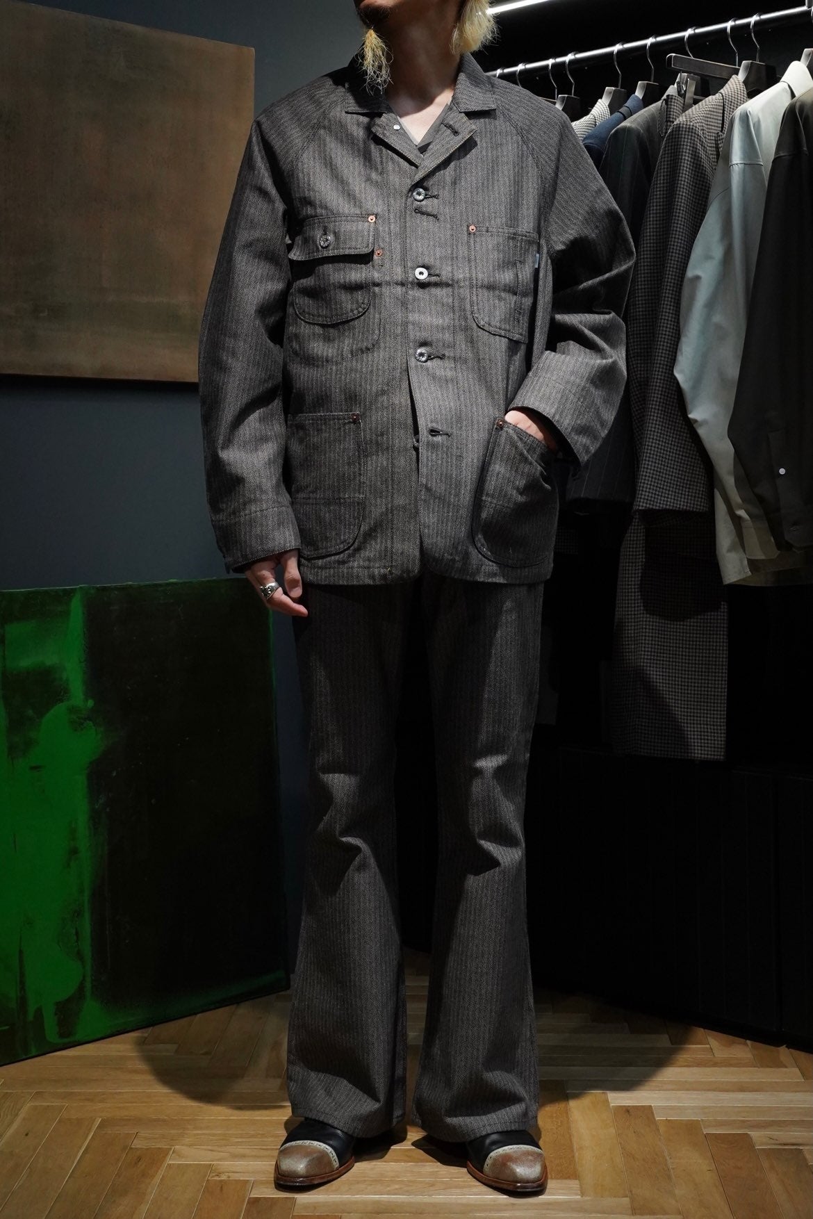 シュガーヒル SUGARHILL Herringbone Coveralls marz.jp