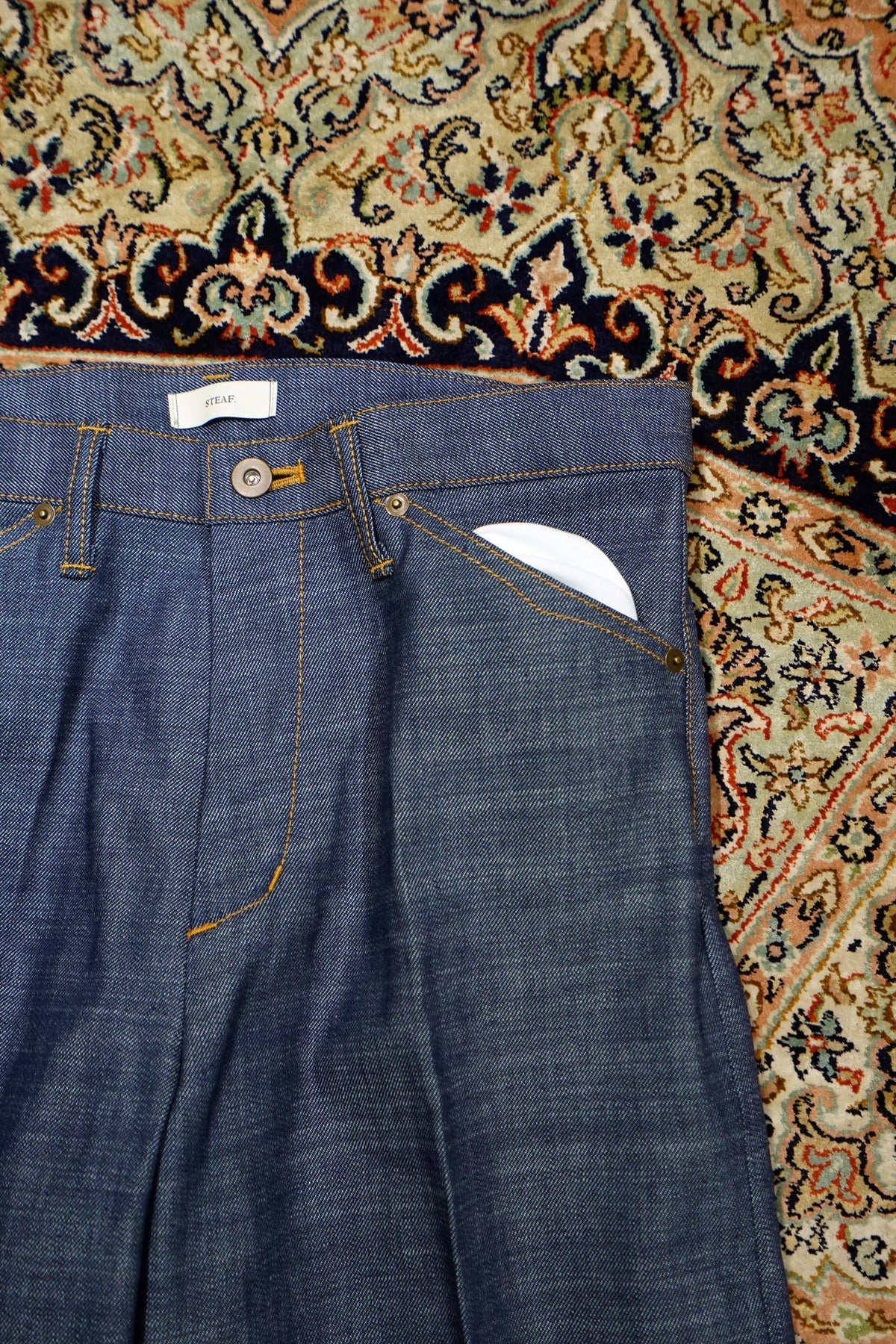 STEAF SLAB SPRING BOTTOM (BLUE INDIGO) | dwk.ac.th