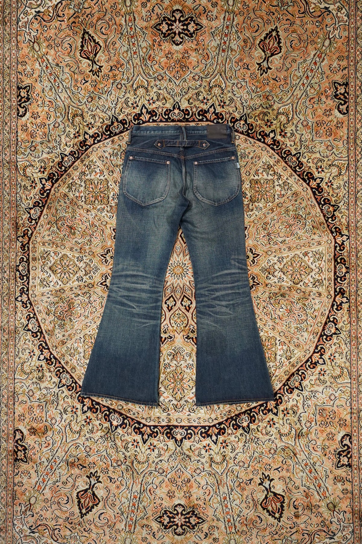 SUGARHILL(シュガーヒル)のMUSTY FADED BELL BOTTOM DENIM PANTS(FADED