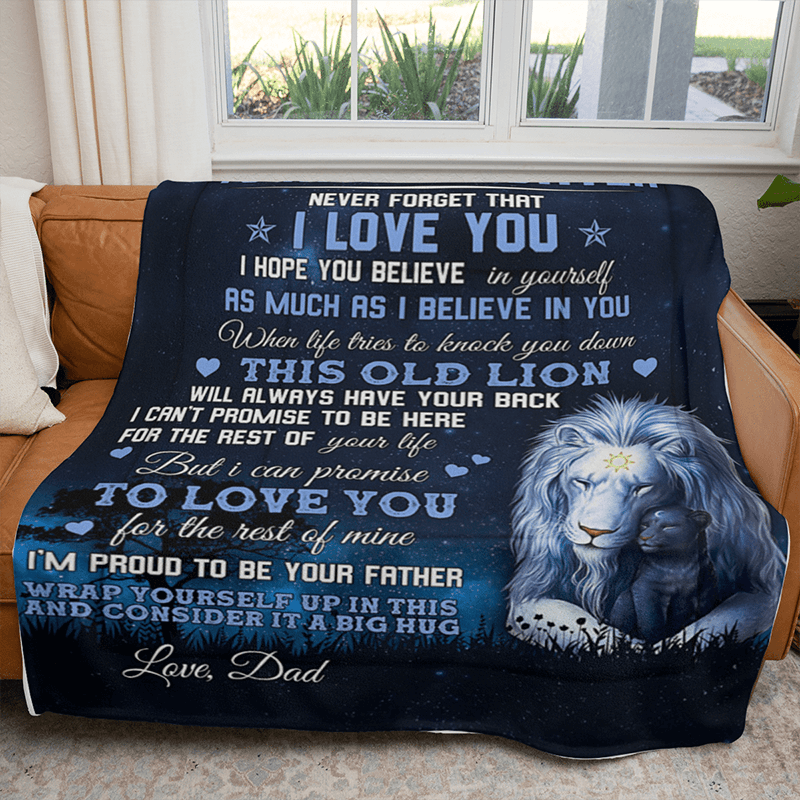 I'm Proud To Be Your Father F008 Premium Blanket Nberd