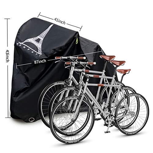 bike cover for outdoor storage