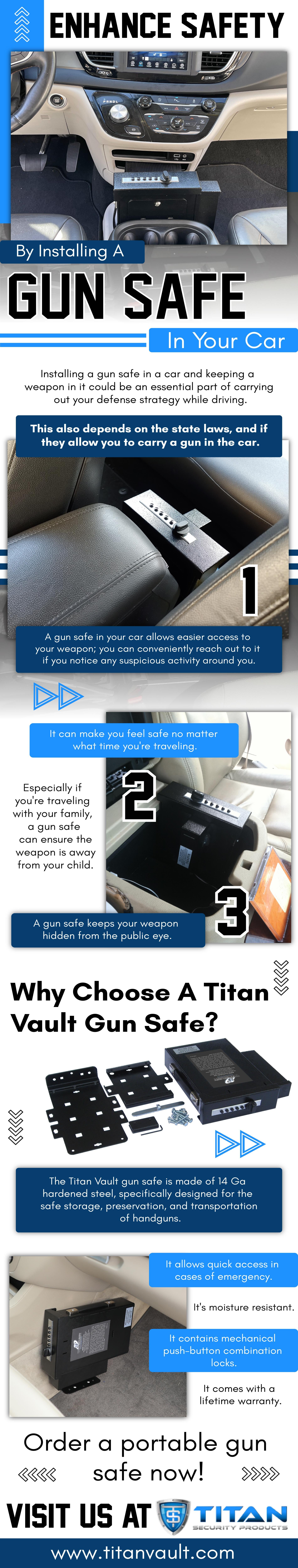Enhance Safety by Installing A Gun Safe in your Car
