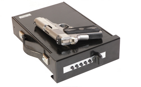 a handgun safe