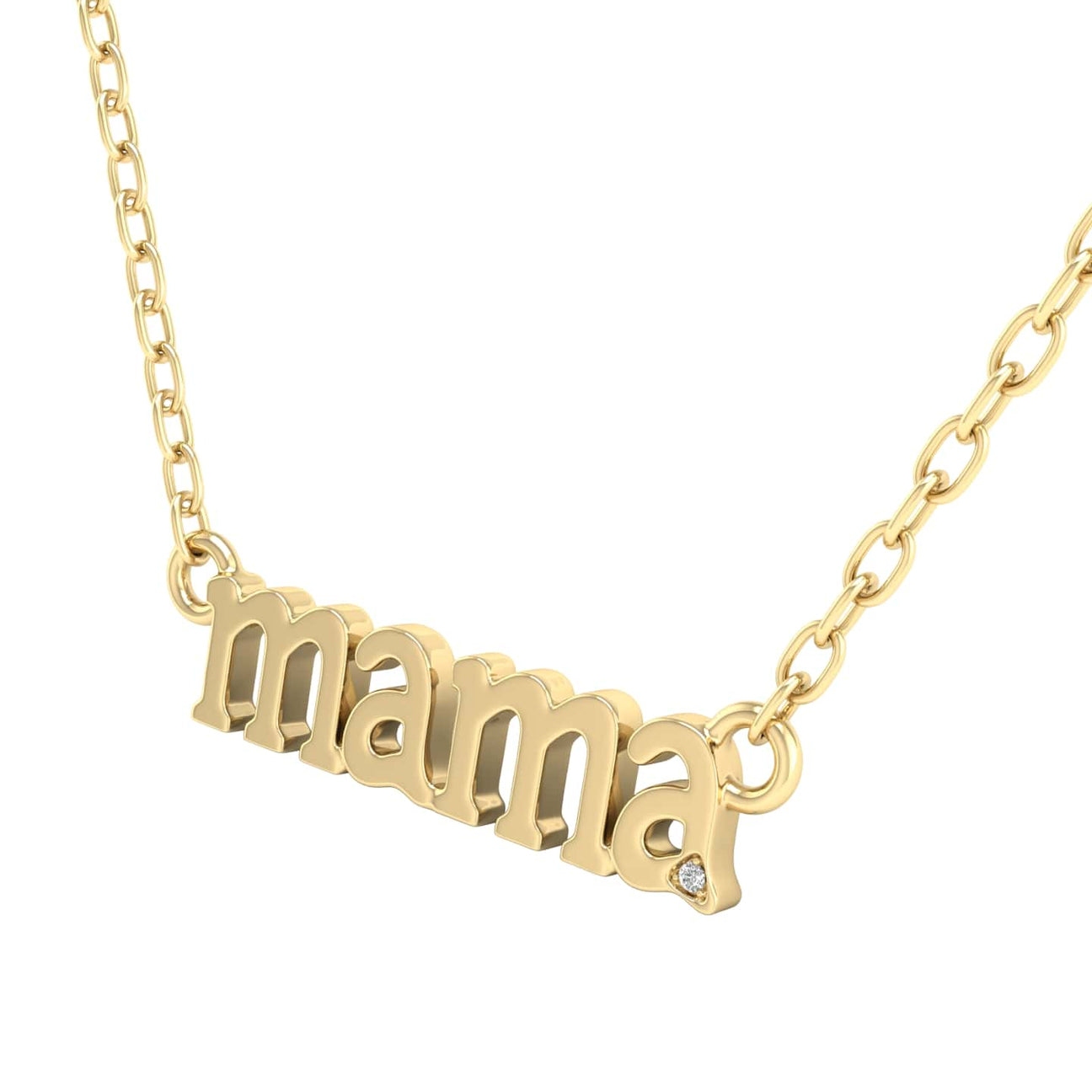 Mama Pendant Necklace