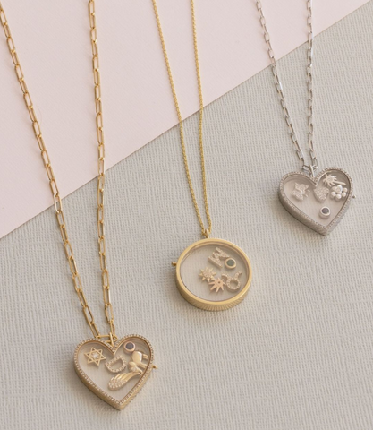 Charm Locket Necklace