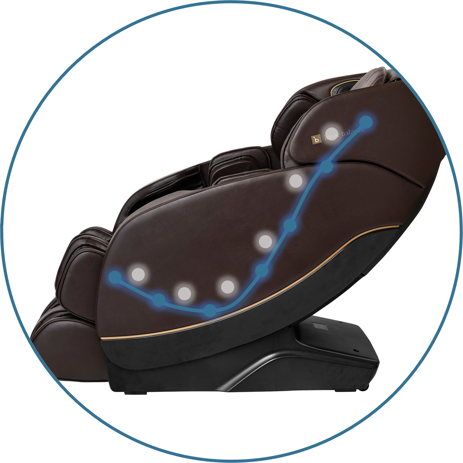 Jin 2.0-Deluxe Heated SL Track Zero Wall Massage Chair