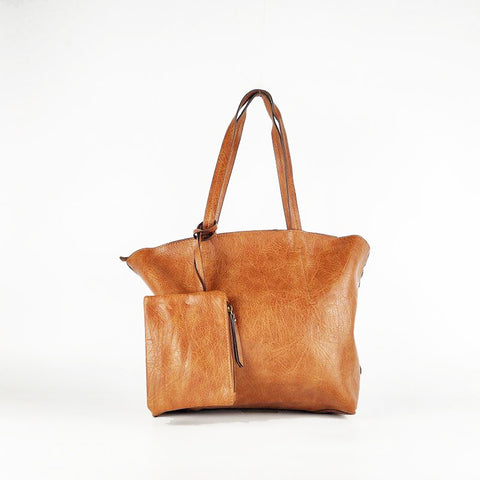 Shopper Efecto Cuero 3 en 1 | KAF Bags