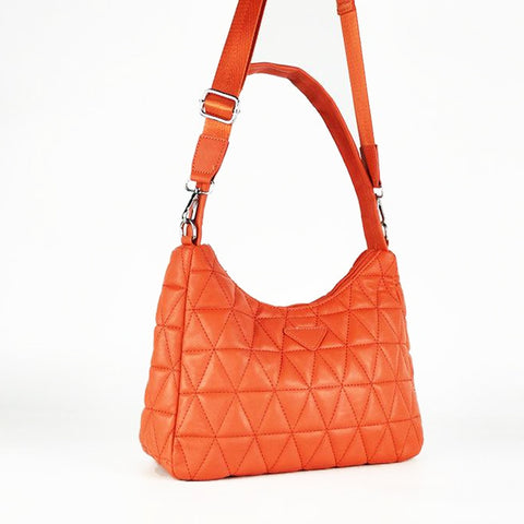 Bolso Hobo Efecto Acolchado | KAF Bags