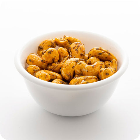 cheese and herbs cashew nuts