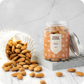 Whole almonds pack- plain dryfruits