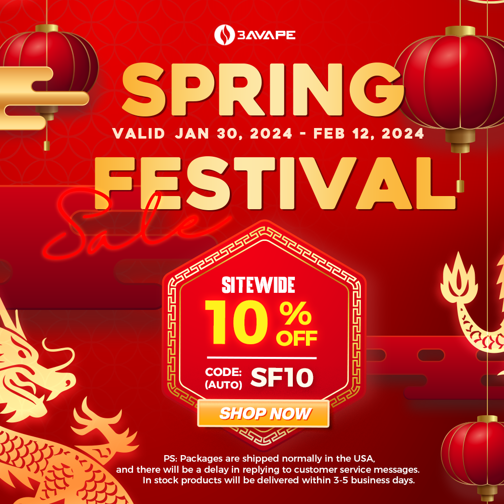 3avape Spring Festival Sale 2024