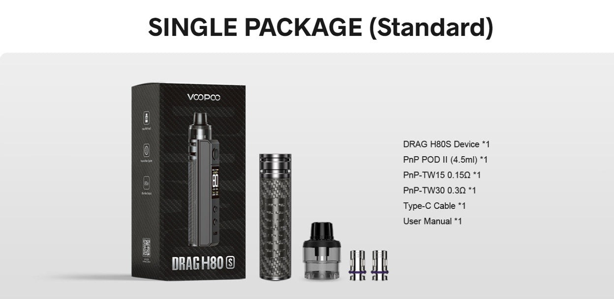 VOOPOO Drag H80 S Pod Mod Kit