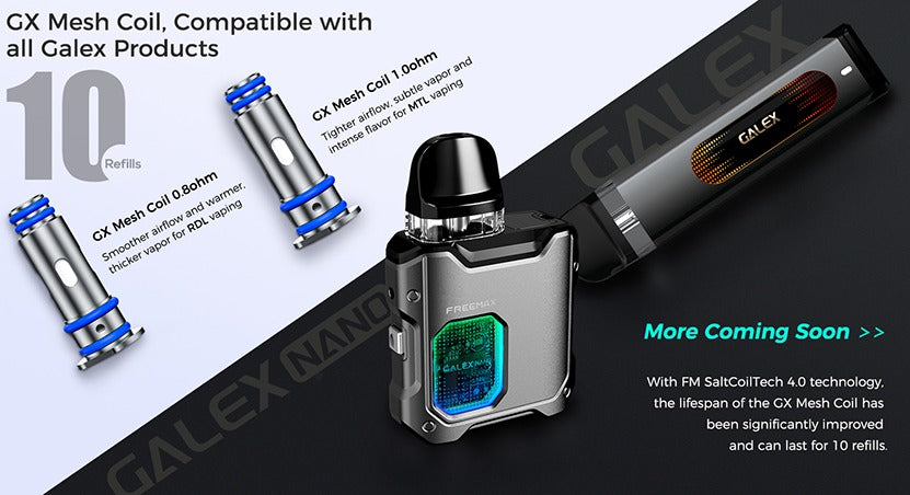 Freemax Galex Nano Pod System Kit 800mAh