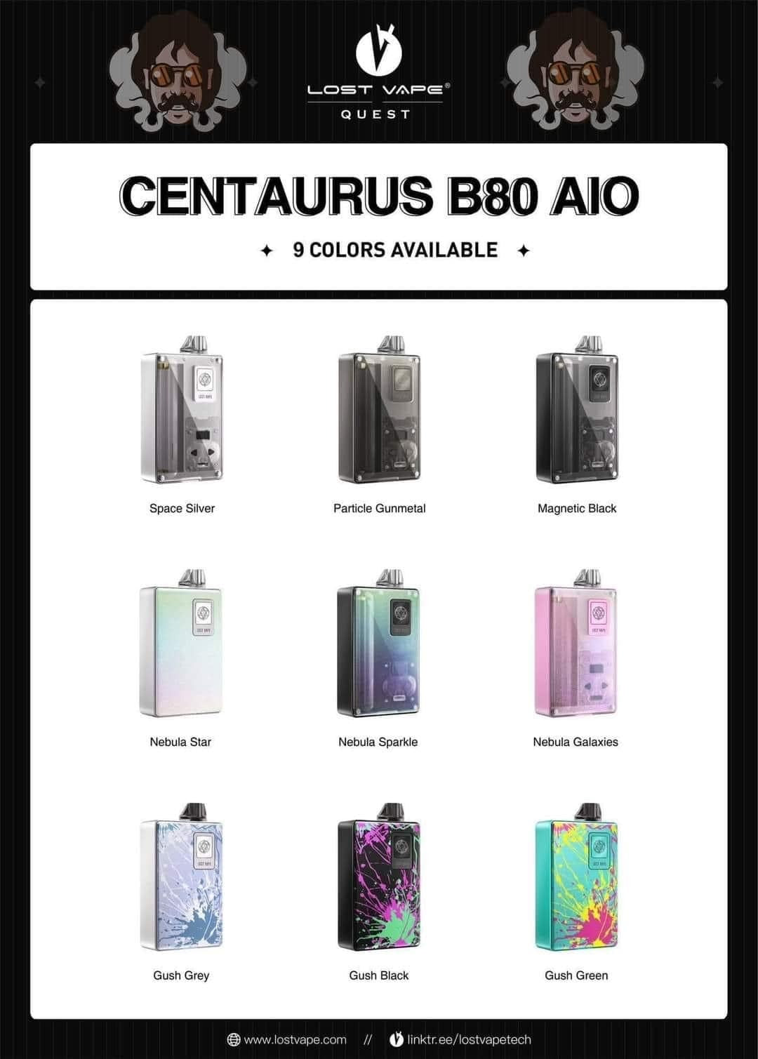 Lost Vape Centaurus B80 AIO Pod System Kit Review