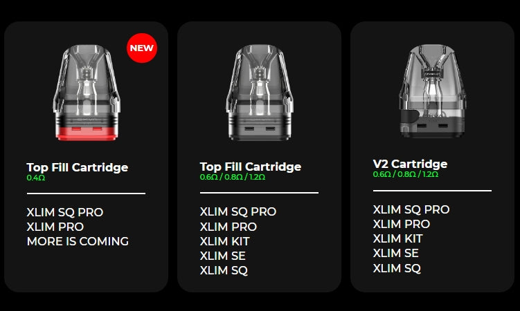 OXVA XLIM V2 CARTRIDGE