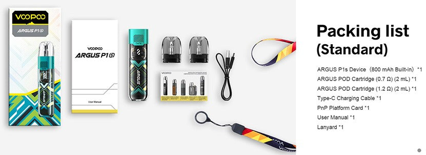 VOOPOO Argus P1s Pod System Kit 800mAh