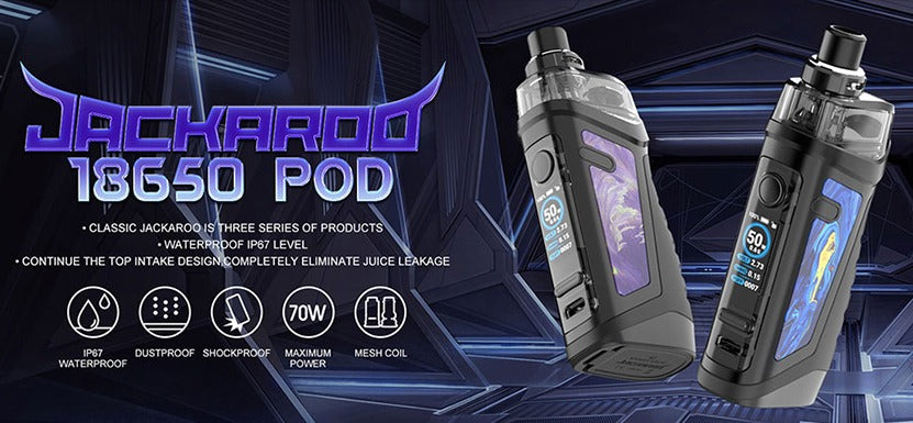 Vandy Vape Jackaroo 18650 Pod Mod Kit