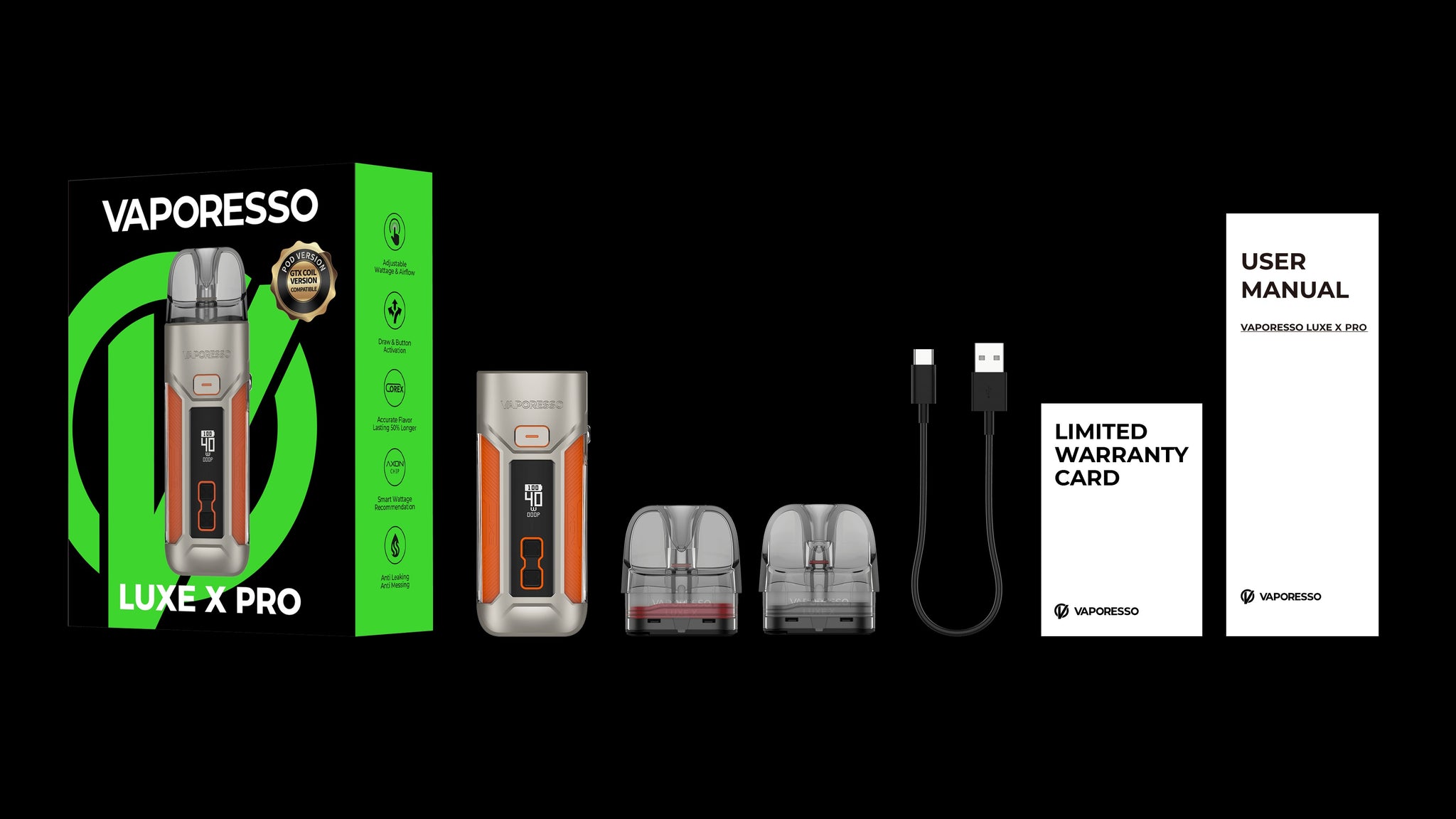 Vaporesso LUXE X Pro Pod Kit 1500mAh