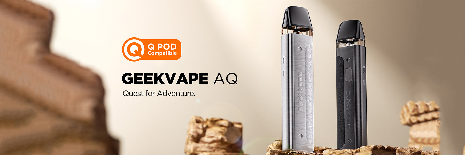 Experience Unmatched Adventure with Geekvape AQ (Aegis Q) Kit - The Ultimate Travel Companion!