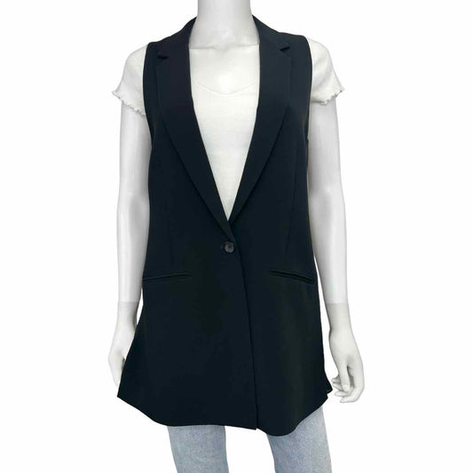 Silk vest Eileen Fisher Black size S International in Silk - 28063922