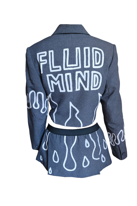 FLUID MIND upcycled Blazer size L