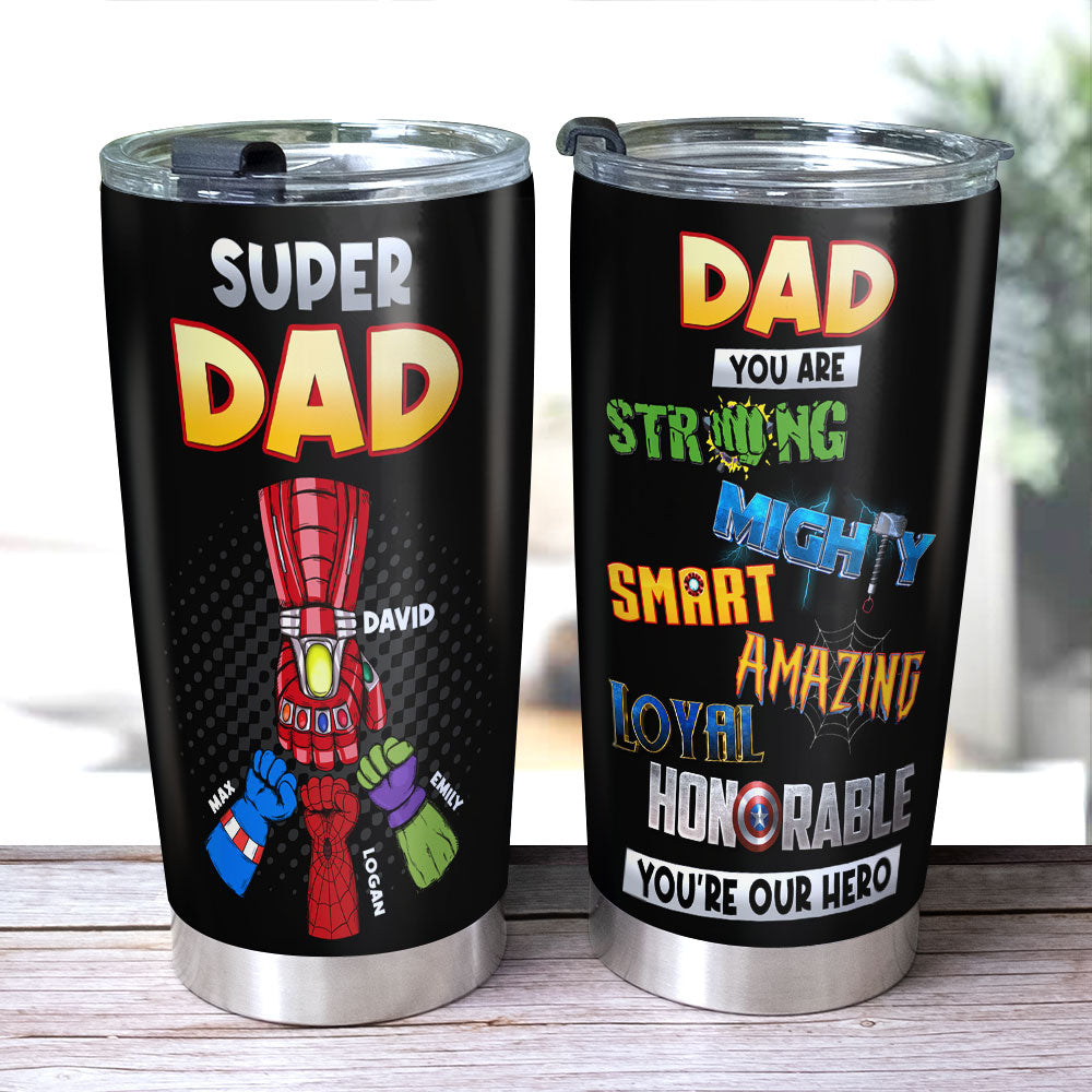 Bearded Daddy – Engraved Steel Tumbler, Dad Gift, Funny Dad Mug – 3C  Etching LTD