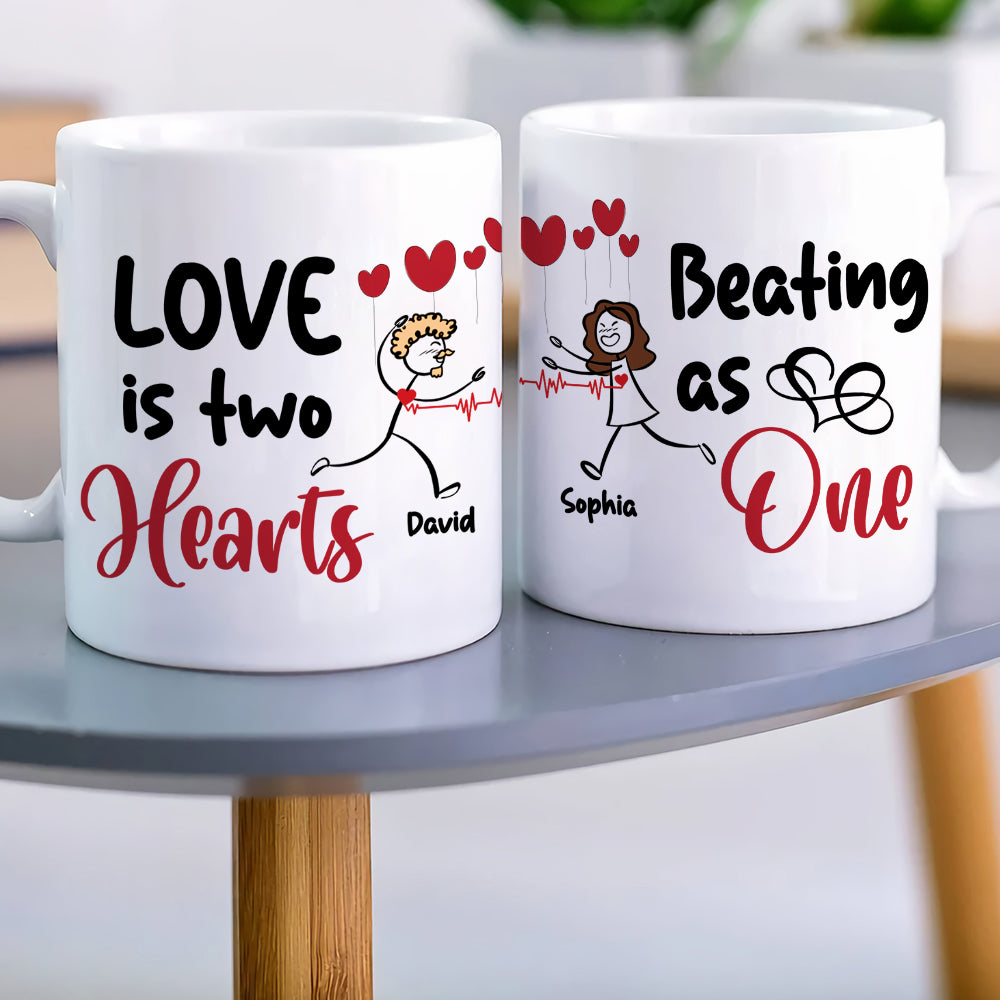 My Love Will Always Be You, Gift For Couple, Personalized Mug, Stick C -  GoDuckee