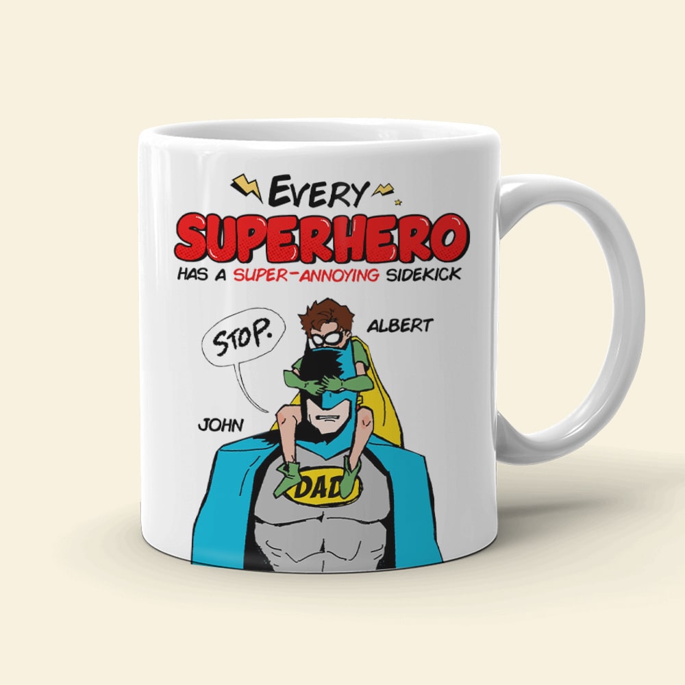 Superhero Mom DR-WHM-03dnqn180323tm Personalized Coffee Mug - GoDuckee