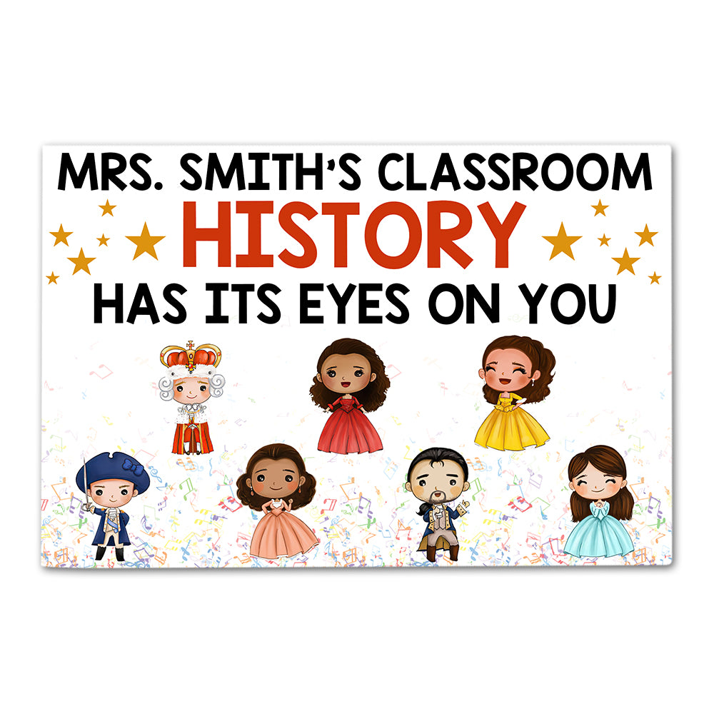 Crayons Classroom Doormat - Custom Teacher's Name - We Are The Brighte -  GoDuckee