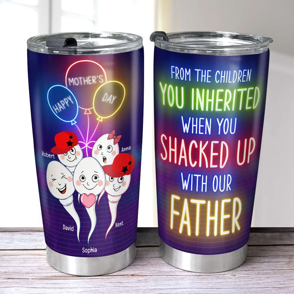 Custom Personalized Sperms Tumbler - Gift Idea For Father's Day/Mother -  yeetcat