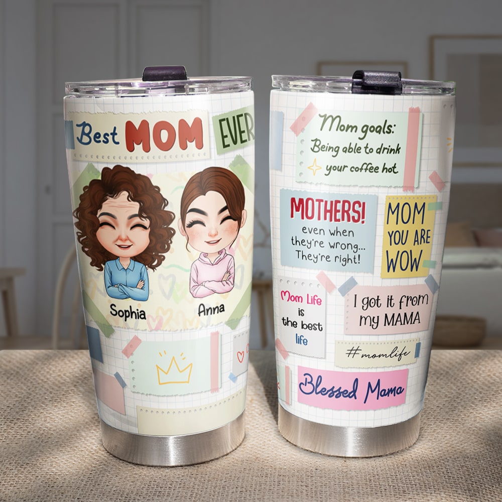 Blessed Mom Tumbler - Mother's Day Gift - New Mom Gift - Boy Mom