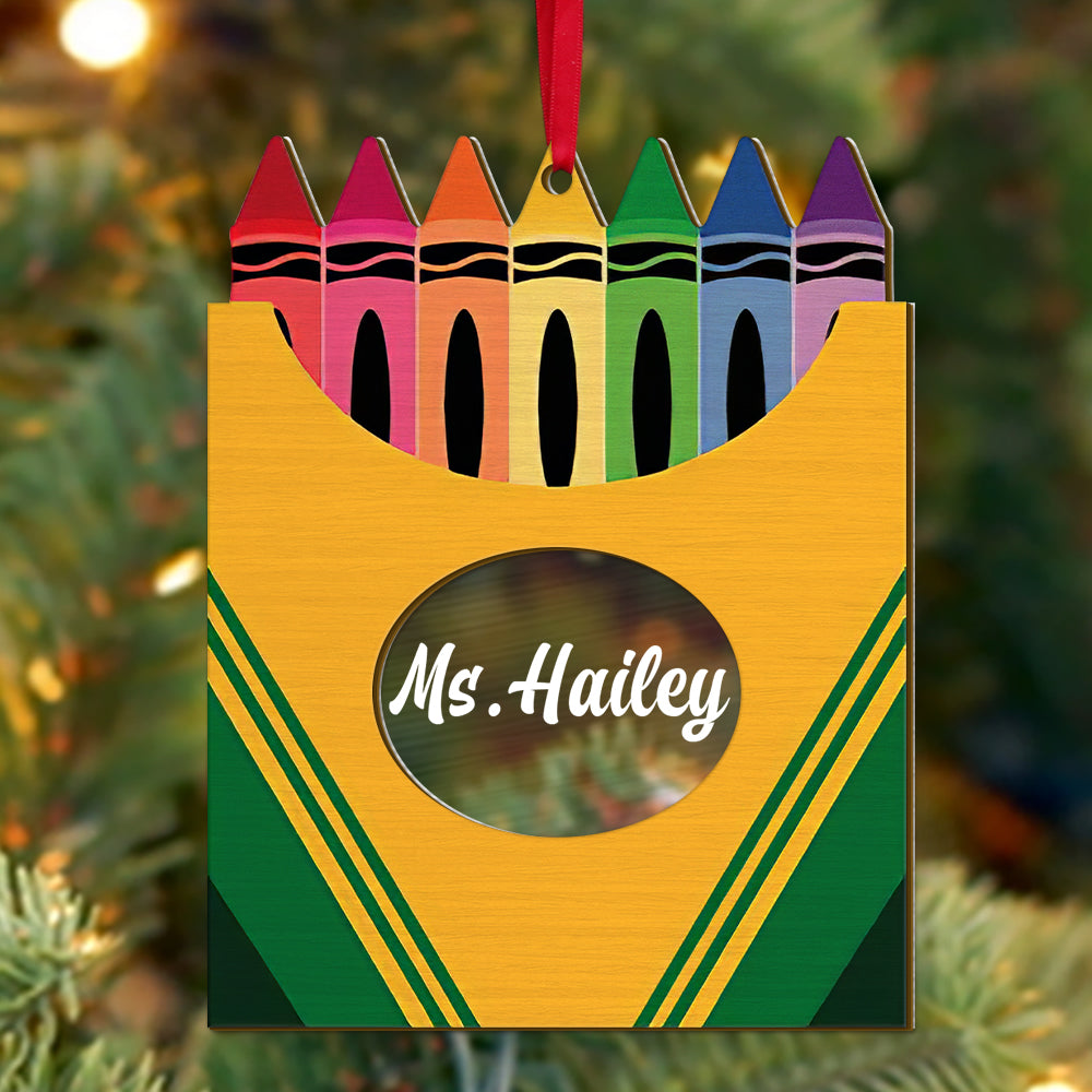 Crayon Box Ornament – House of Cardoon