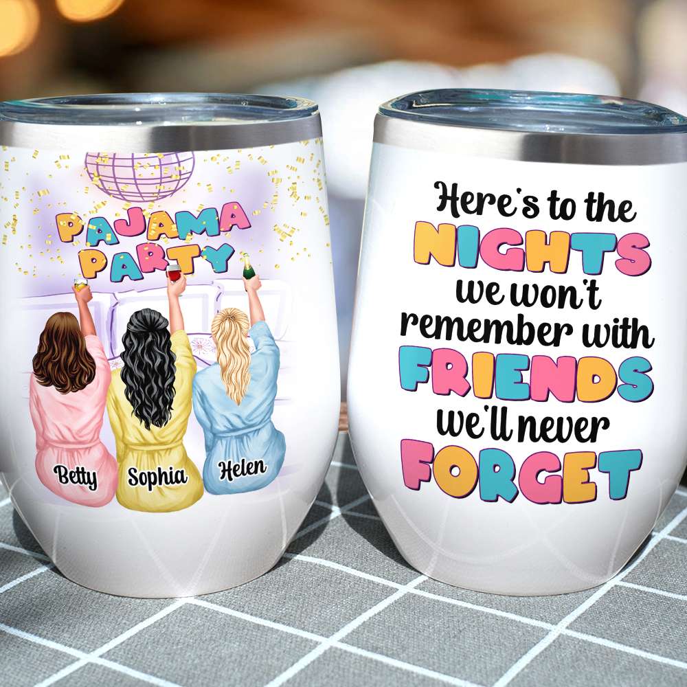 Besties Are Like Four-Leaf Clovers, Personalized Tumbler, Gifts For Be -  GoDuckee