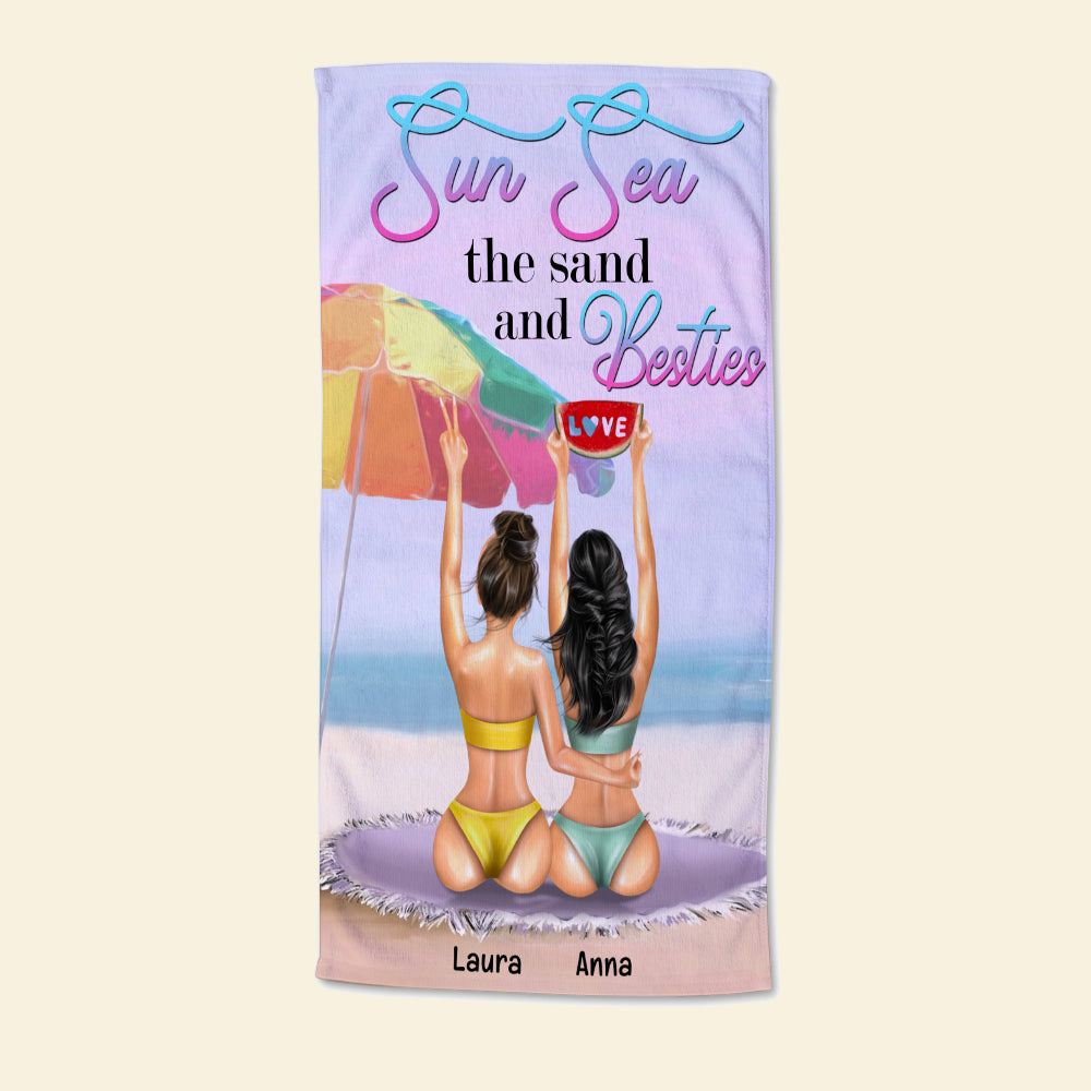 Personalized Beach Girls Tumbler - Sun Tan The Tan Will Fade