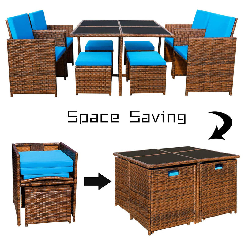 devoko 9 piece patio set instructions pdf