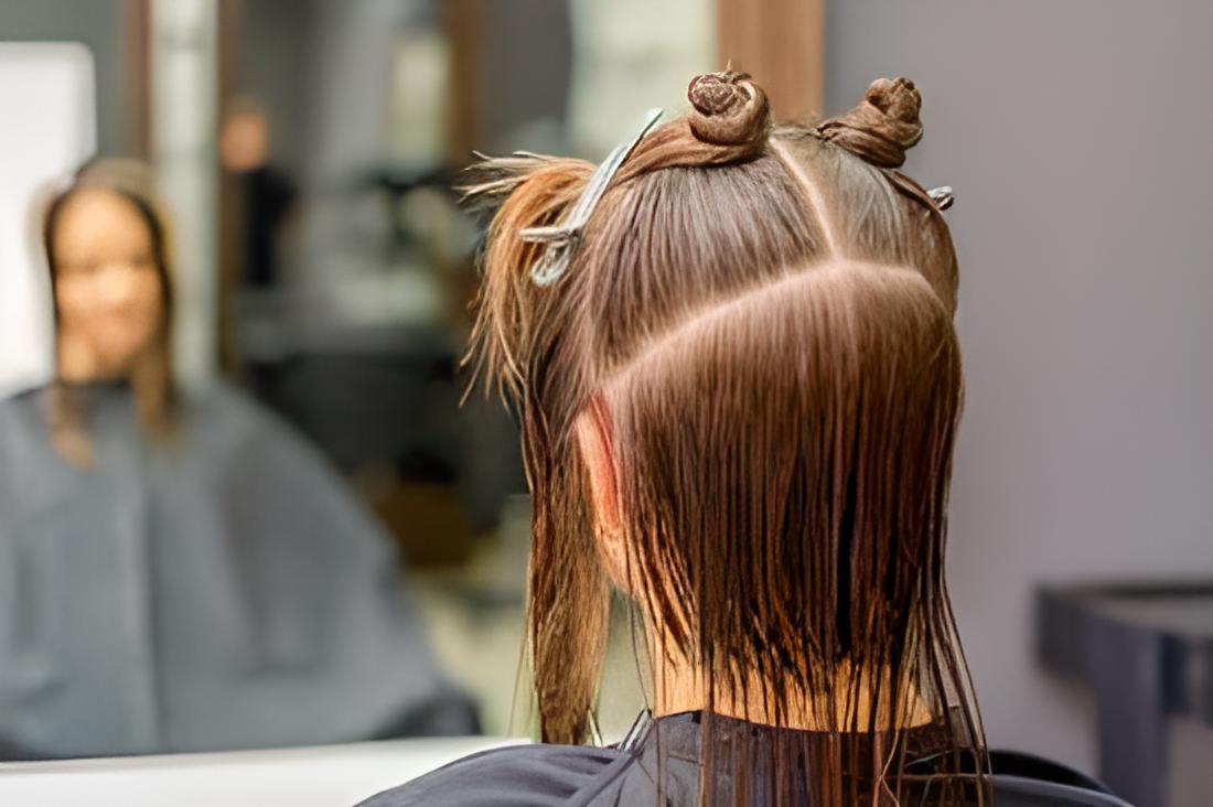 séparer cheveux