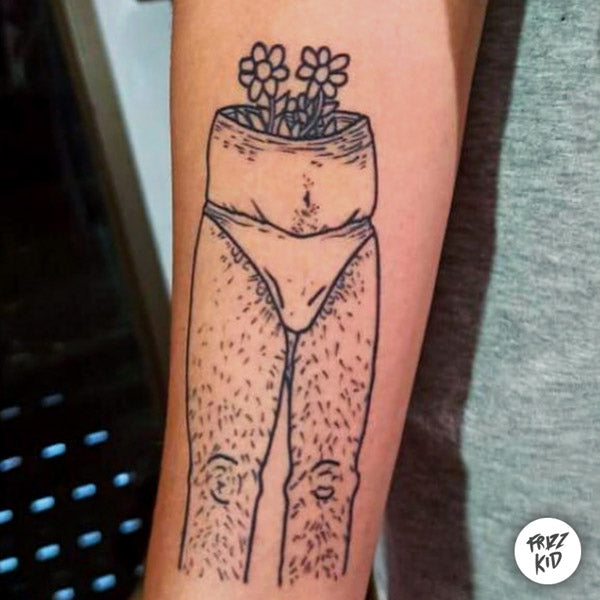 First Book Cover Art Tattoo | Frizz Kid Art