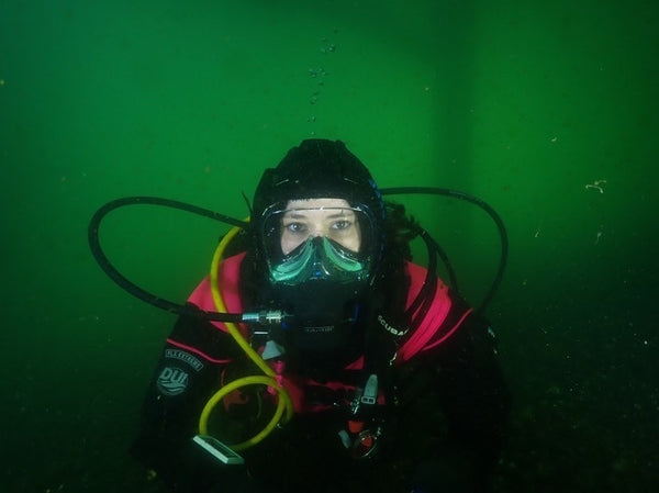 Scuba diver underwater