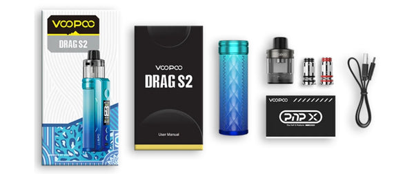 VOOPOO DRAG S2 KIT PACKING INFO