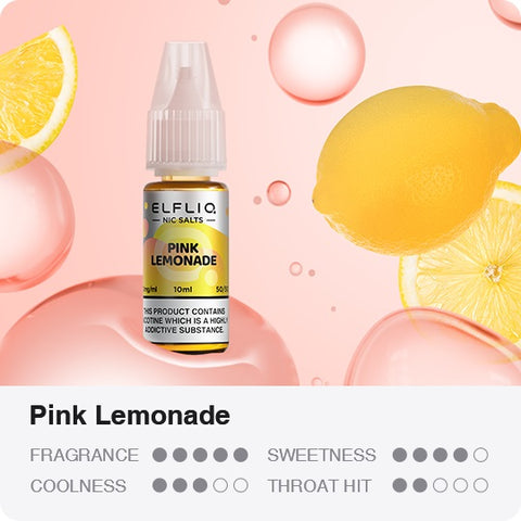 ELFLIQ - Pink Lemonade 10ml E-Liquid