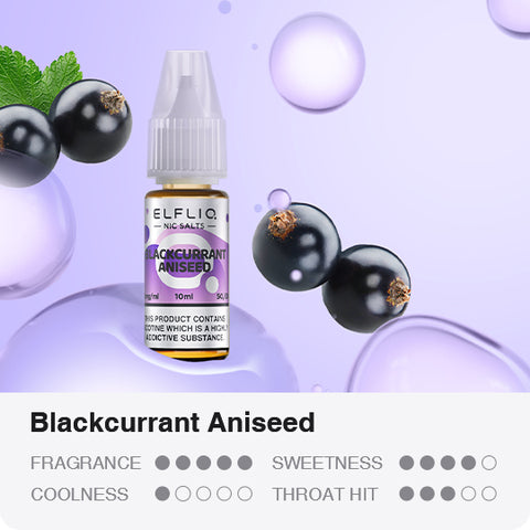 ELFLIQ - Blackcurrant Aniseed 10ml E-Liquid